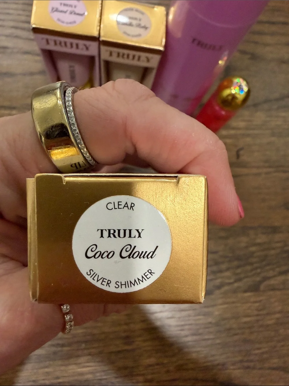TRULY Pink Smooth Shave Cream & Assorted Hydrating Lip Gloss Trio